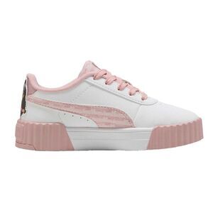 Puma Childrens/Kids Carina 3.O Gabbys Dollhouse Sneakers / White/Pink